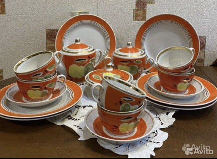 Чайный сервиз Полонное,Дулево,пролетарий
