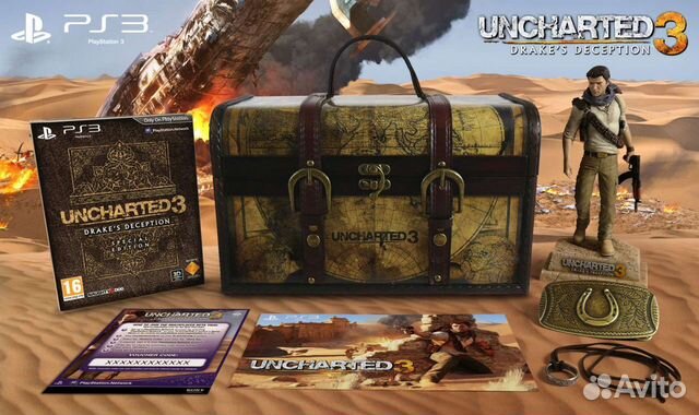 Uncharted : 3 Иллюзии Дрейка Коллекционное издание купить в ...