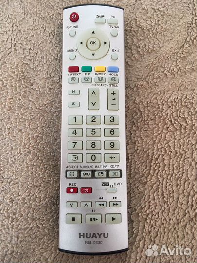 Пульт ду panasonic RM-D630 уневерсальный