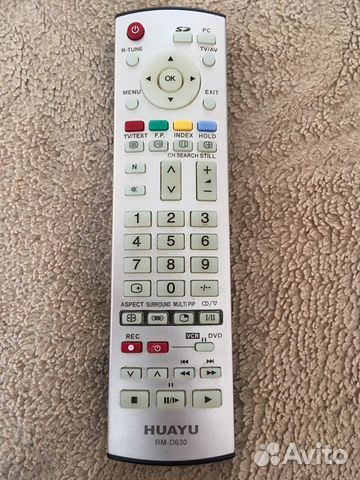 Пульт ду panasonic RM-D630 уневерсальный
