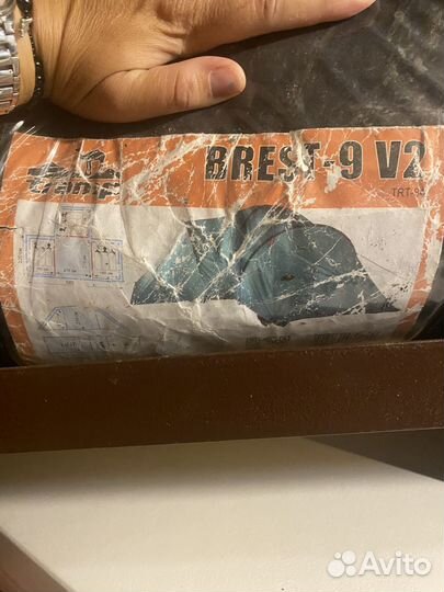 Палатка кемпинговая Tramp Brest 9 (V2) - TRT-84