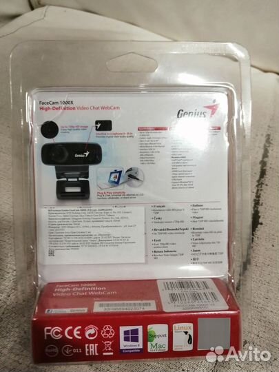 Веб-камера Genius FaceCam 1000X