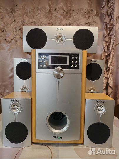 Активные колонки 5.1 Dialog j-105ct