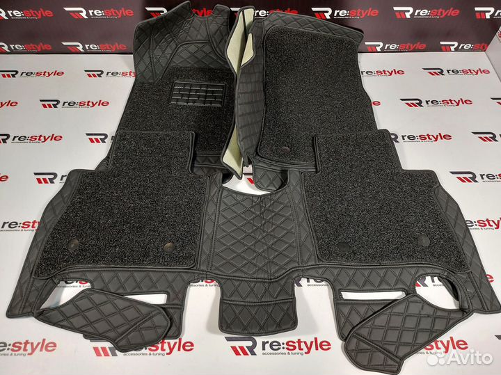 Ковры салона 3D Toyota Land Cruiser 200 D1118