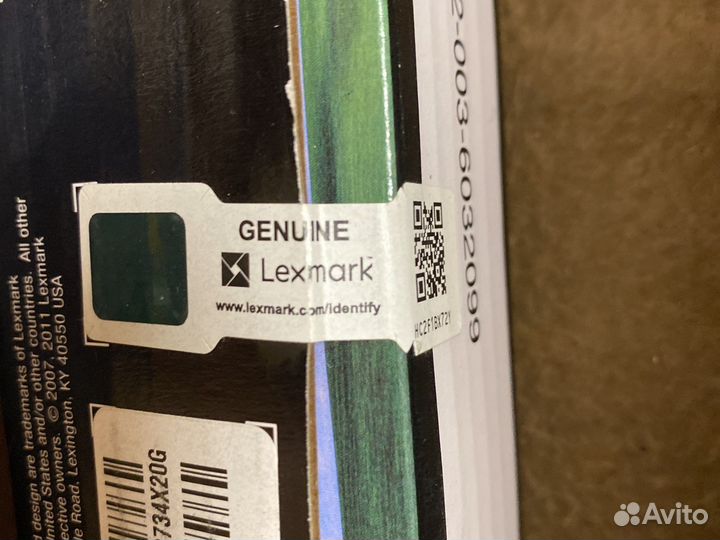 Картриджи lexmark