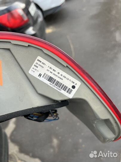 Задний фонарь BMW e92