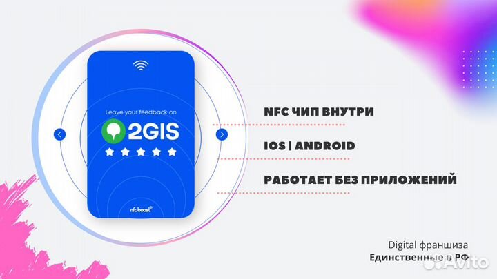 Готовый бизнес умные NFC карты и продвижение