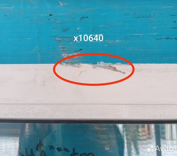 Пластиковое окно Б/У 1820(в) 1340 об х 1670(ш)