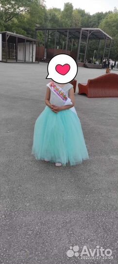 Платье выпускное детское,прокат