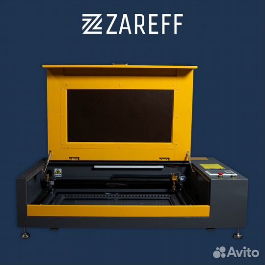 Лазерный станок Zareff Slim 900х600мм 90x60 80W