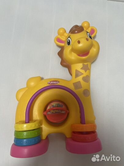 Музыкальный сортер Fisher Price и жираф Playskool