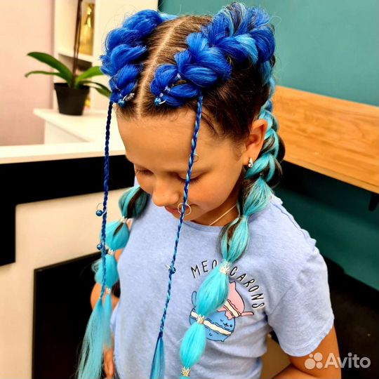 Косы с канекалоном