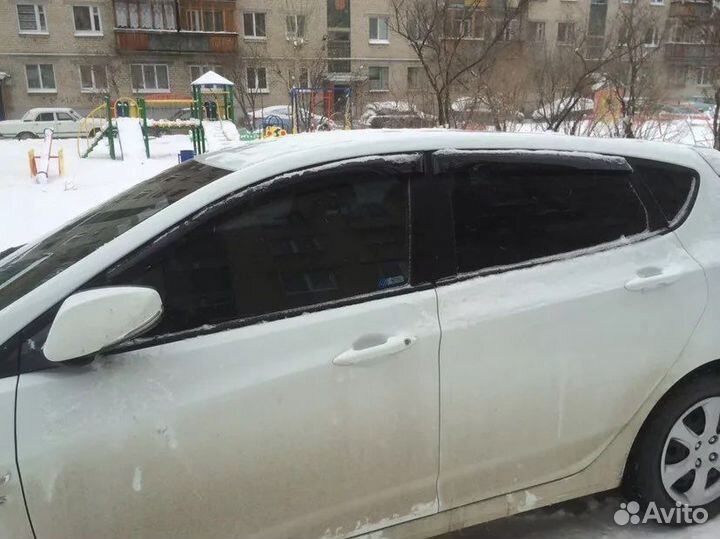 Каркасные шторки, тонировка Hyundai Solaris