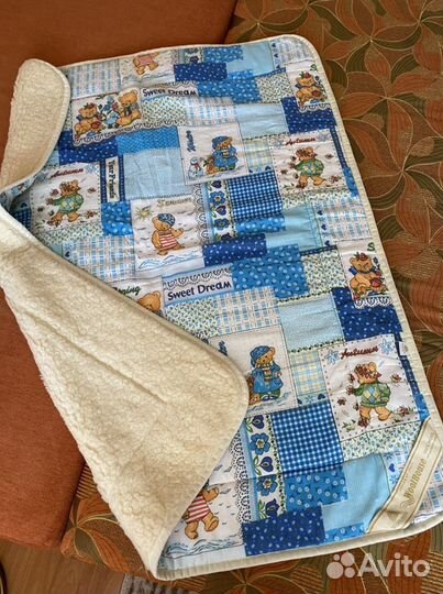 Одеяло детское шерстяное