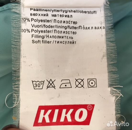 Пуховик kiko для подростка (рост 164) только кэш