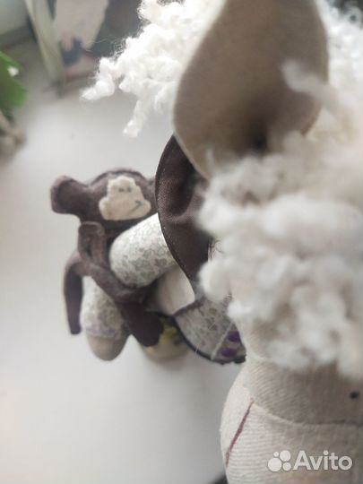 Игрушка ручной работы - Конь Алёша)