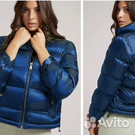 Куртка женская guess оригинал, куртка синяя гесс