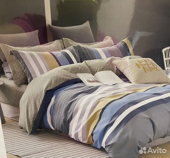 Белье постельное на резинке по кругу