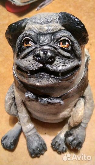 Мопс интерьерный