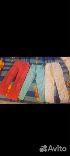 Штаны для девочки 6-7 лет