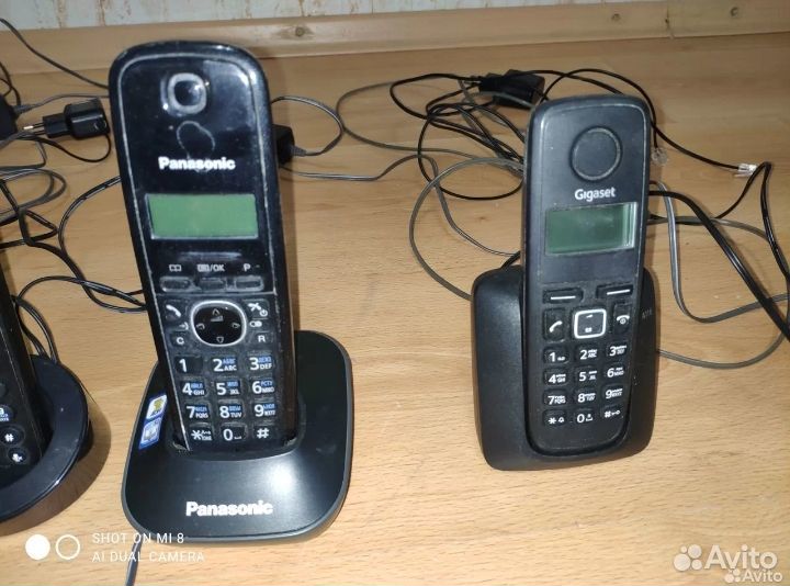 Радио телефоны Panasonic и Philips