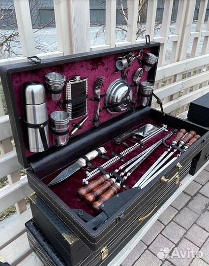 Шашлычный подарочный набор