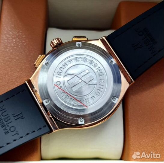 Механические часы с автоподзаводом Hublot Gold