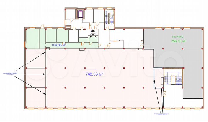 Торговая площадь, 853 м²