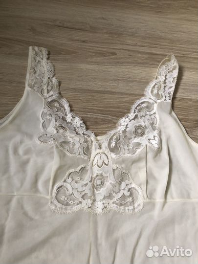 Кружевной пеньюар сорочка Чехословакия 42