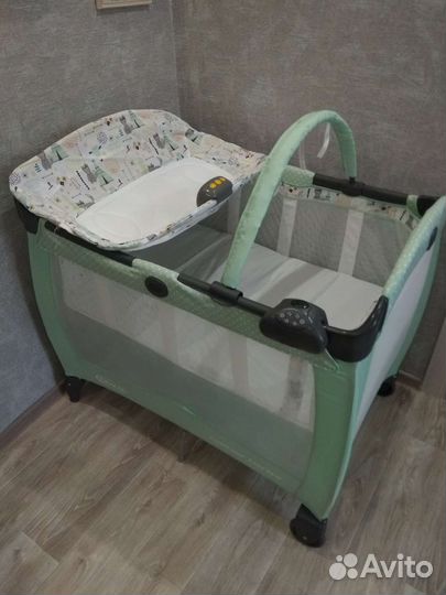 Новый манеж кровать. Graco Contour Electra