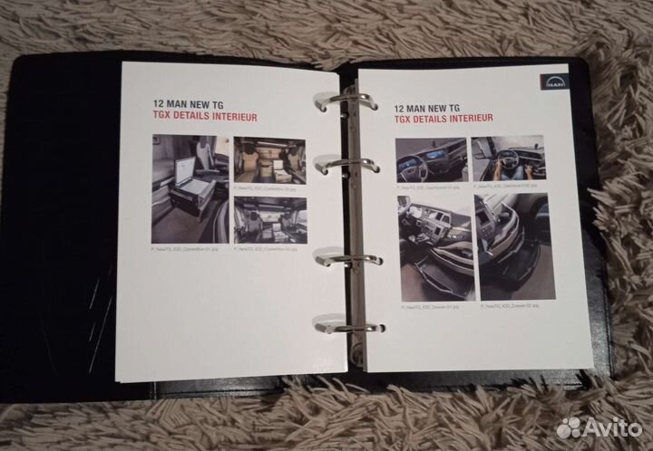 Книга для записей MAN фирменная в нат коже