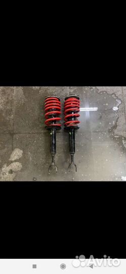 Пружины с занижением ауди фольксваген