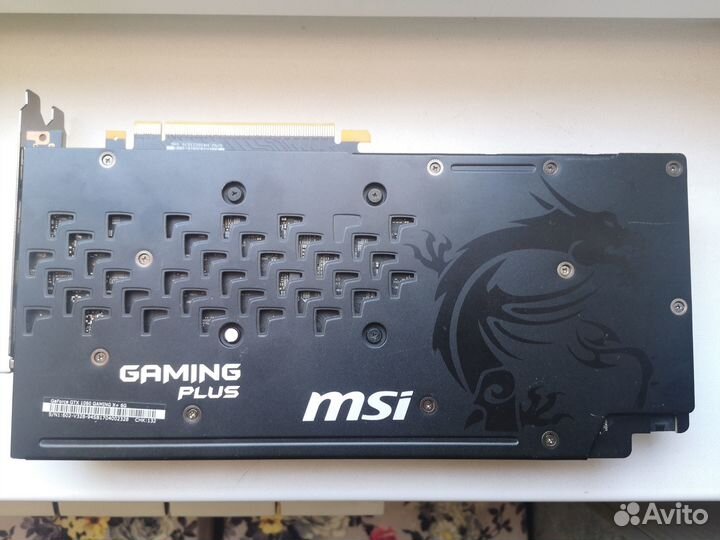 Топовая MSI GTX 1060 Gaming X Plus на 6 гигов
