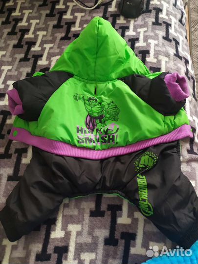 Одежда для собак мелких пород комбинезон зимний