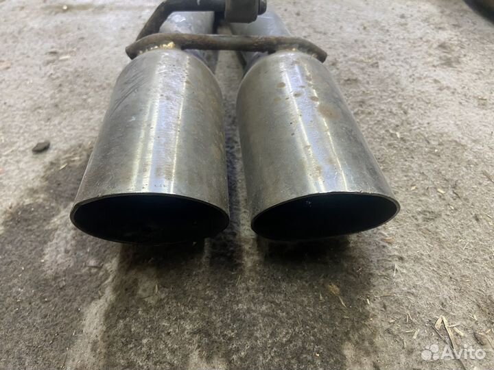 Двойной выхлоп глушитель modellistа vitz scp 90