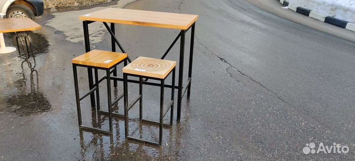 Мебель для Ресторана. Столы Лофт 7шт