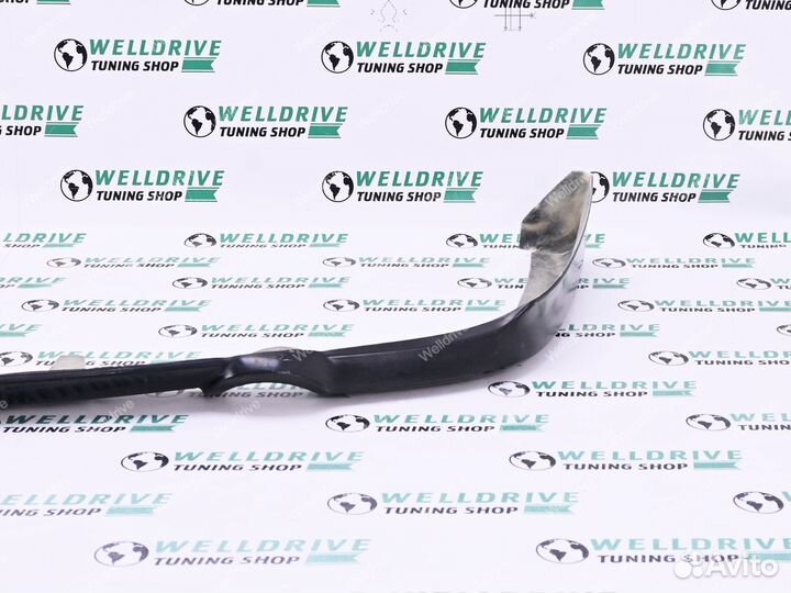 Накладка на задний бампер Mazda 6 GG под 2 трубы