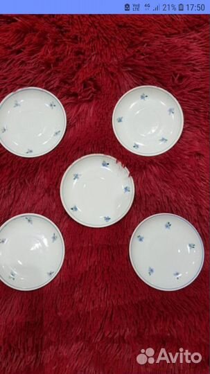 Блюдца Дулево 1957 год