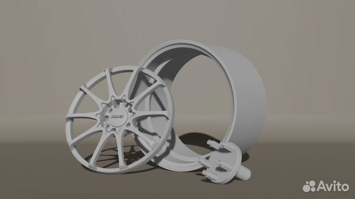 Диски в масштабе 1/24 rays Volk Racing CE28