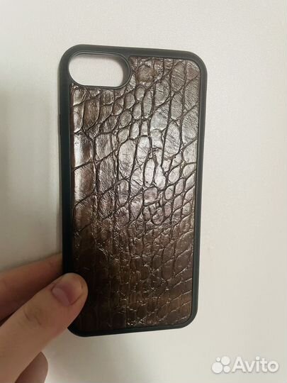 Чехол на iPhone 7 кожаный