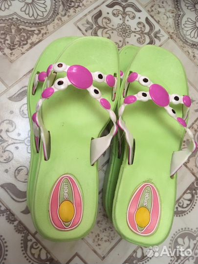 Сланцы детские crocs