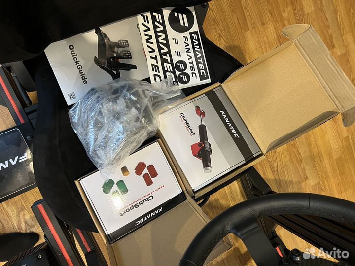 Fanatec clubsport v3 педали