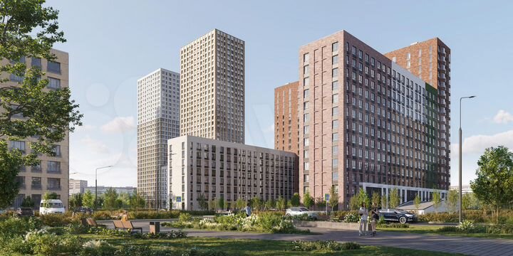1-к. квартира, 31,3 м², 4/19 эт.