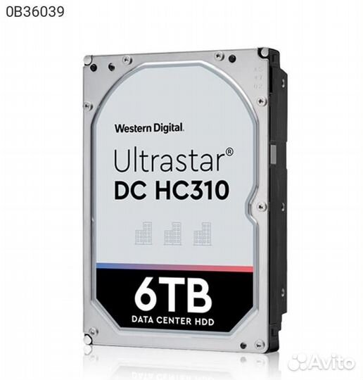 Диск HDD WD Ultrastar DC HC310 (7K6) SATA III (6Gb
