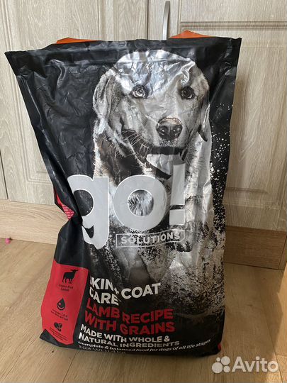 Корм для собак Go