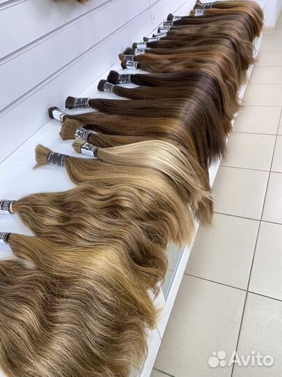 Детские натуральные волосы