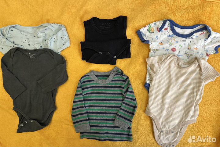 Вещи для мальчика пакетом 74-80