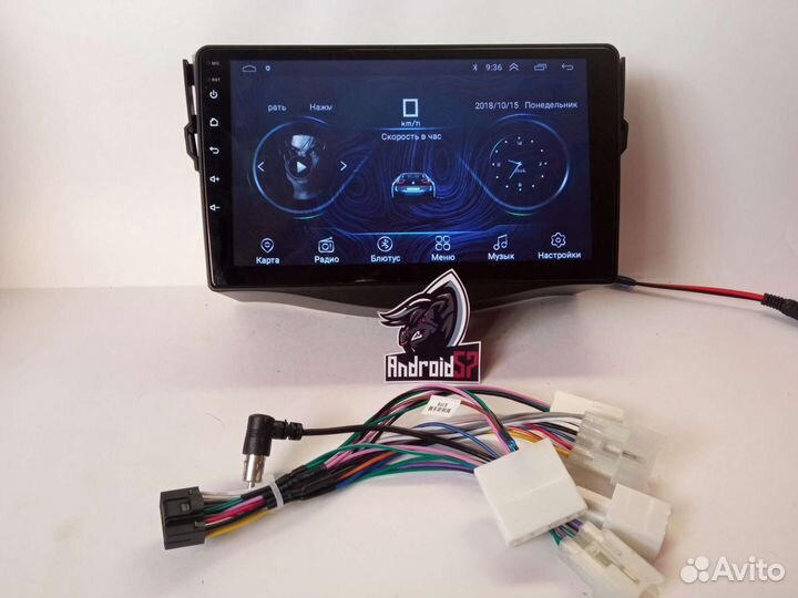 Магнитола Toyota rav 4 2007-2011