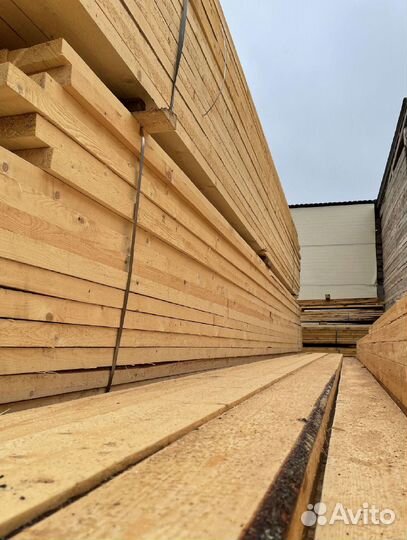 Доска обрезная хвоя