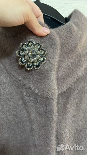 Меховая накидка женская